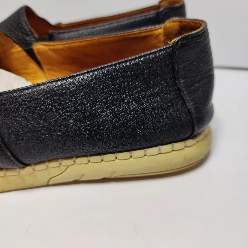 Viccini Freedom 01 Loafers Black Slip on  Leather Snakeskin Men's Size 11